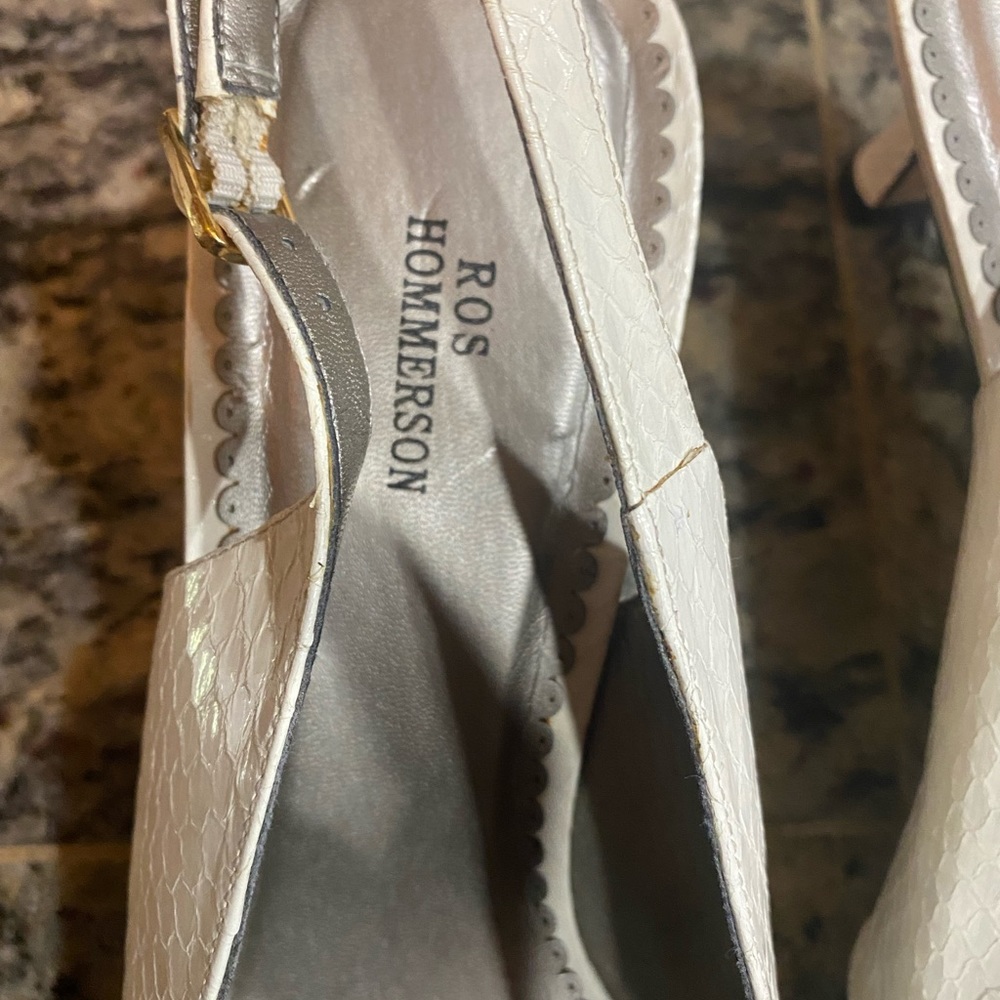Ros Hommerson size 13 wide . Wore twice.